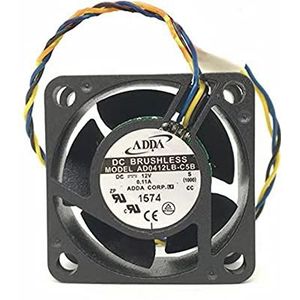 AD0412LB-C5B DC12V 0.11A 4020 3-wire Inverter Power Supply Axial Cooling Fan
