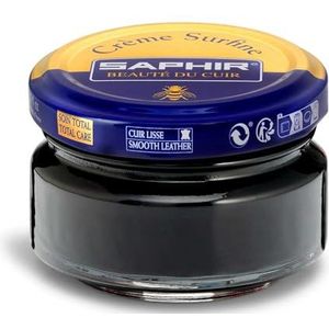 Saphir Creme Surfine (schoenpoets) Zwart