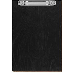 Bütic houten klembord ringband board gekleurd - voor A3 A4 A5 hoog en dwars, formaat: A5 hoog, kleur: antraciet
