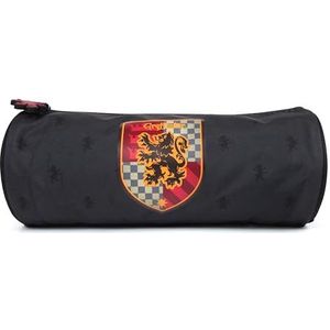 Afrikaanse Wax Print Make-up Tasje / Handtasje / Etui / Potloden Mapje Pennentasje Rood Oranje Bogolan