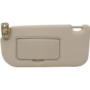 Zonneschermen Rechter Zonneklep Zonneklep Zonneklep Zonneklep Schaduwbord Met Spiegel Voor KIA Voor Sportage KM 2004-2009 Zonnescherm(Left beige)