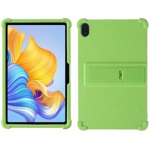 Tablet Case Geschikt for Huawei Honor Pad 8 12 ""HEY-W09 12inch Stand Tablet Cover Soft Silicon Case beschermende Shell(Green)