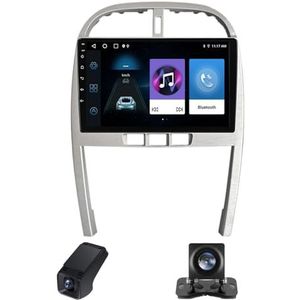 Android autoradio 2 Din geldt voor Chery Tiggo 3 2014-2015 met Draadloze Carplay Android Auto GPS Navi WiFi 9 inch met Bluetooth FM/RDS+ Achteruitrijcamera/Stuurwielbediening(C20Pro)