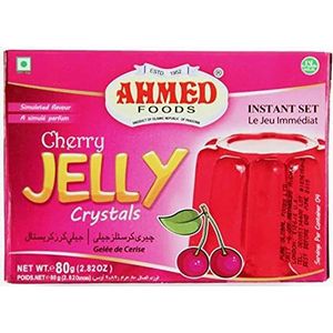 Ahmed Foods Cherry Jelly Crystals, 80 g