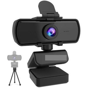 1440p Full HD PC-webcam met microfoon, statief, for USB-desktop en laptop, live streaming webcam for videogesprekken - K420