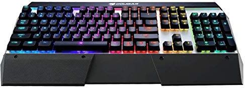 Cougar - Attack X3 RGB Toetsenbord - Zwart - Zilver - Bedraad - DE Layout