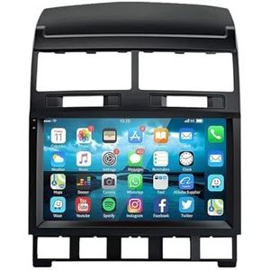 Android autoradio voor VW Touareg 2003-2010, 9 inch touchscreen autoradio Autoaccessoires met GPS Bluetooth FM RDS HiFi WiFi(F1 1+32G)
