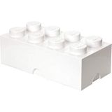 Room Copenhagen Storage Brick ""Lego"" with 8 Knobs, White