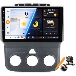 Y400s,YLOXFW Android 15.0 Autostereo Vervanging voor Dod-ge Ram 1500/2500/3500 2013-2018 Radio GPS Sat Navi 9'' Cartablet Multimedia Video Player FM BT Ontvanger met 4G WiFi Android Auto Carplay