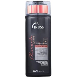 Truss - Miracle Summer Conditioner - beschermt het haar tegen zon en zwembad - pH - neutraal - geeft glans - voorkomt vervaging van de kleuren - voor alle haartypes - 300 ml