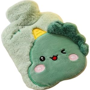 Warmwaterflessen zakken, warmwaterkruik met deksel, schattig warmtekussen, verwarmingskussen voor water, warmwaterkruik voor krampen, draagbaar, gezellig koud weer warmer voor nek en schouder