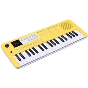 student elektronisch toetsenbord Muzikale Toetsenbordcontroller Analoge Synthesizer Muziekinstrumenten Digitale Elektronische Piano (Color : Yellow)