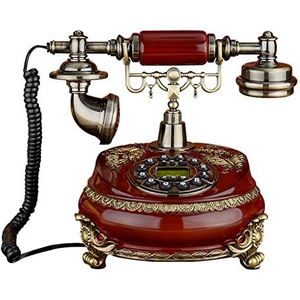 VDLLQYN, Retro telefoon Ouderwetse vaste telefoons Vaste telefoon met luidsprekerfunctie for thuis en decor ，Antieke telefoon