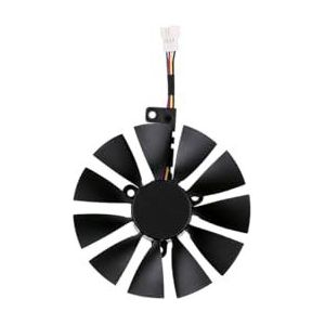 87MM FDC10U12S9-C FDC10H12S9-C Koelventilator voor ASUS voor ROG STRIX RTX 2060 Super 2070 voor GAMING Grafische kaartkoeler T129215SH(Black A-Fan FDC)