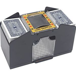 TAAVOP Card Shuffler 2-4 Deck Automatisch, Batterij-aangedreven Elektrische Kaart Shuffler Machine voor UNO/Poker/Speelkaart