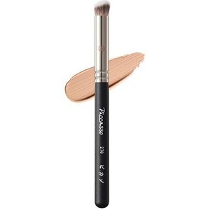Piccasso Koreaanse concealer-kwast 270: perfect voor het afdekken van donkere kringen en onvolkomenheden, ideaal voor gezichtsmake-up, compatibel met concealers in crème en vloeistoffen, perfecte