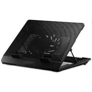 Laptop Koelpad Laptopkoeler Ultradunne Laptopkoelpad, Verstelbare 160 Mm Stille Ventilator, Notebookkoelerbasis Voor Laptop 0-15 Inch Laptopstandaard