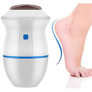 Voetvijl Elektrische Pedicure Eelt Harde Huid Remover Voetverzorging Gereedschap, USB Oplaadbare Draagbare Waterdichte Pedicure Set met Dual Speed Voetslijper, Verwijder Dode Huid Cuticles Calluses (Blauw)