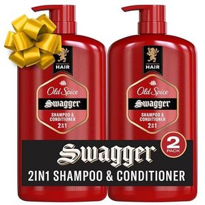 Swagger 2-in-1 shampoo en conditioner voor mannen, 29,2 per Twin Pack, Fresh