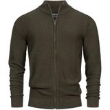 Indicode - INWestmoon - Gebreid Vest - Army