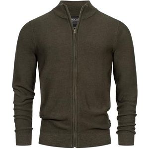 Indicode - INWestmoon - Gebreid Vest - Army