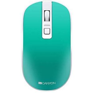 Canyon - MW-18 - Draadloze Muis - Aquamarijn - Optische Sensor - 4 Knoppen