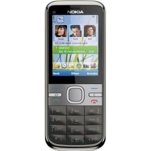 Nokia C5 - Smartphone - Warm Grey - 5,6 cm (2,2 inch) display - 3,2 megapixel camera