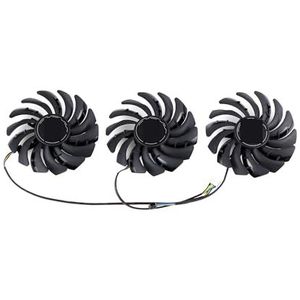 85MM PLD09210S12HH koelventilator voor MSI RTX 3070 3080 3090 voor VENTUS 3X grafische kaartkoelerventilator(Black 3-Fan)