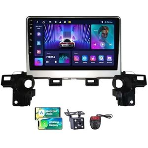 Android 13 QLED Autoradio voor Mazda CX-5 2 KF 2017-2023 - Ingebouwde DSP/Carplay/Android Auto - Camera + DVR - 9 inch 2 Din - Stuurbediening - FM AM RDS DAB Radio - Bluetooth 5.0(NF-2)