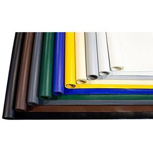 Vrachtwagen pvc-zeil, 700 g/m², per strekkende meter, premium afdekzeil, zeildoek, hoogwaardig mat, blauw, 2,5 m x 8 m