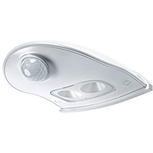 LEDVANCE LED Batteriebetriebene Leuchte, Leuchte für Außenanwendungen, Bewegungssensor, Tag-Nacht-Sensor, Kaltweiß, 102,5 mm x 92,4 mm x 36,5 mm, Door LED Down