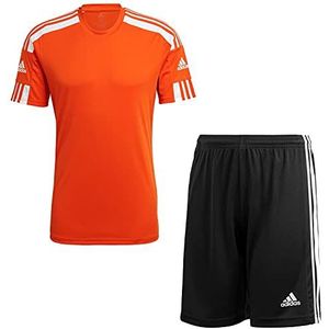 adidas Heren set tricot + broek Squadra 21, team oranje/wit, M