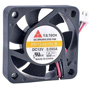 FD124010LB 4cm fan 4010 12V 0.055A Double ball bearing ultra quiet cooling fan