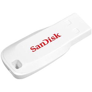 SanDisk Cruzer Blade SDCZ50C-016G-B35W 16GB USB-stick Wit