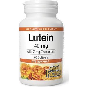 Natural Factors, Lutein, 40 mg, 60 Softgels