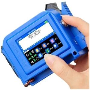 12.7/25.4mm Draagbare Mini Printer Handheld Inkjet Printer Niet-gecodeerde QR Barcode Afbeelding Logo Datum Codering machine voor Tekst Barcode Datum Tijd, etc(25.4mm with 1 ink)