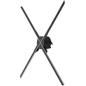 3D holografische projector met blote ogen, hologramspeler, LED-ventilator, stereoscopische weergave, beeldvorming, reclamelichtdecoratie Hoge helderheid(80cm 1280LED)