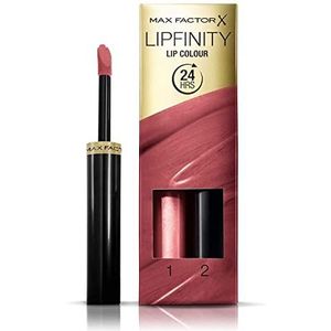 Max Factor Lipfinity 102 Glistening, per stuk verpakt (1 x 2,3 ml & 1 x 1,9 ml)