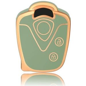 Autosleutel beschermhoes Tpu Keycase 2 Knoppen Afstandsbediening Protector Cover Sleutelhanger Houder Auto Accessoire Voor Proton Voor Wira 415 416 Voor Persona Sleutel Shell(7)