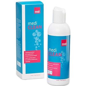medi CLEAN wasmiddel voor compressiekousen, 200 ml (geurvrij, ionenvrij)