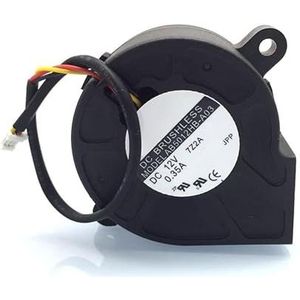 LMNCBVYA AB5012HB-A03 DC12V 0.35A 50x50x25mm 3-Wire Server Cooling Fan for CPU and Power Supply Cooling