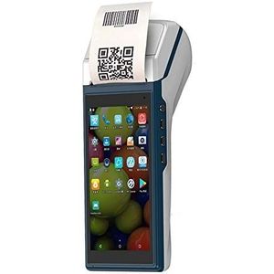58 Mm Thermische Printer POS Met Bonprinter, 5,5 Inch Touchscreen, Android 7.1 OS, 4G, BT, Wi-Fi, NFC, 4000 MAh Batterij, For Verkoop, Detailhandel
