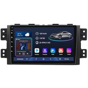 Android 14 9 Inch Touchscreen Autoradio 2 Din voor KIA Borrego Mohave 2008-2012 met CarPlay & Android Auto Stuurbediening GPS Navigatie AHD Backup Camera Bluetooth (YS10 (2+32G))