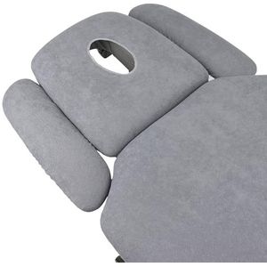 Habys Badstof Hoes voor Massagetafel/Behandeltafel Agila 4 Grijs, spanhoes, hoeslaken, katoen, lichtgrijs