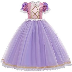 Nieuw Kind Kostuum Meisje Rapunzel Prinses Jurk (150, Only Dress)