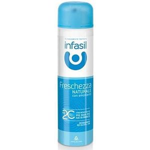 Infasil Luchtverfrisserspray voor natuurlijke frisheid, 150 ml, verzorging en hygiëne voor het lichaam, 6 stuks