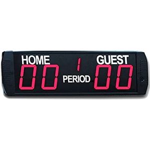 Elektronisch scorebord Elektronisch scorebord met afstandsbediening, draagbaar LED-scorebord op tafel Professioneel met standaard for basketbal, honkbal/voetbal/tennis(Color:Scoreboard)