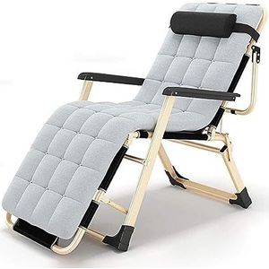 Zonneligstoel Ligstoel Opvouwbaar Tuinligstoel Fauteuil Kantoor Tuin Relaxer Stoel Verstelbare Rugleuning Vouwen Ergonomisch Ontworpen Zero Gravity Stoelen Liggend Opvouwbare Relaxstoel Ligstoelen voo