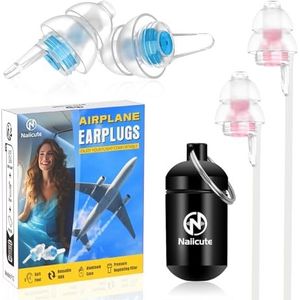 Oordoppen - Vliegtuigen - 2 Paar - Met Koord - Herbruikbare Earplugs - Geluidsreductie 25dB