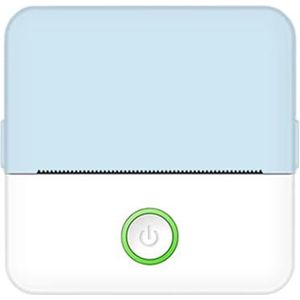 Thermisch Printer - Mini - Draagbare Labelprinter - Blauw - Bluetooth